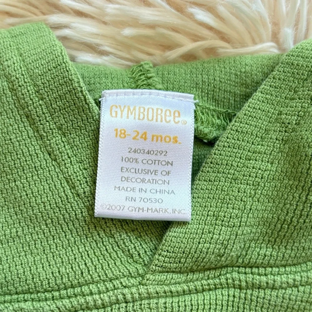 Gymboree Embroidered Frog Sweater 18/24 months
